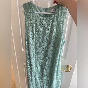JACK mint green lace dress